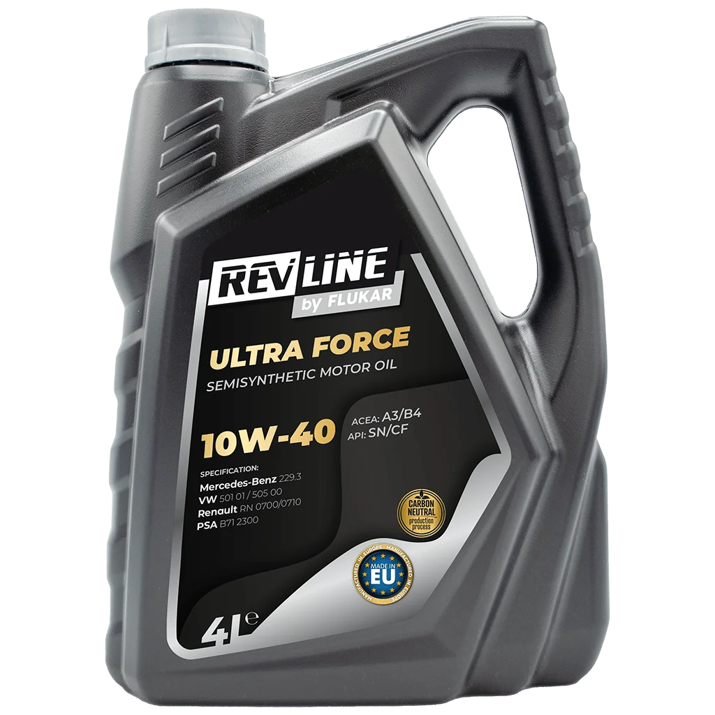 Олива моторна REVLINE ULTRA FORCE SEMISYNTHETIC 10W-40